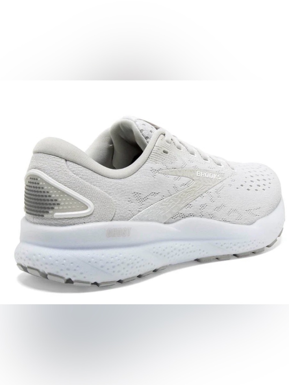 Brooks Women's White Athletic Running Shoes - Picture 3 of 9